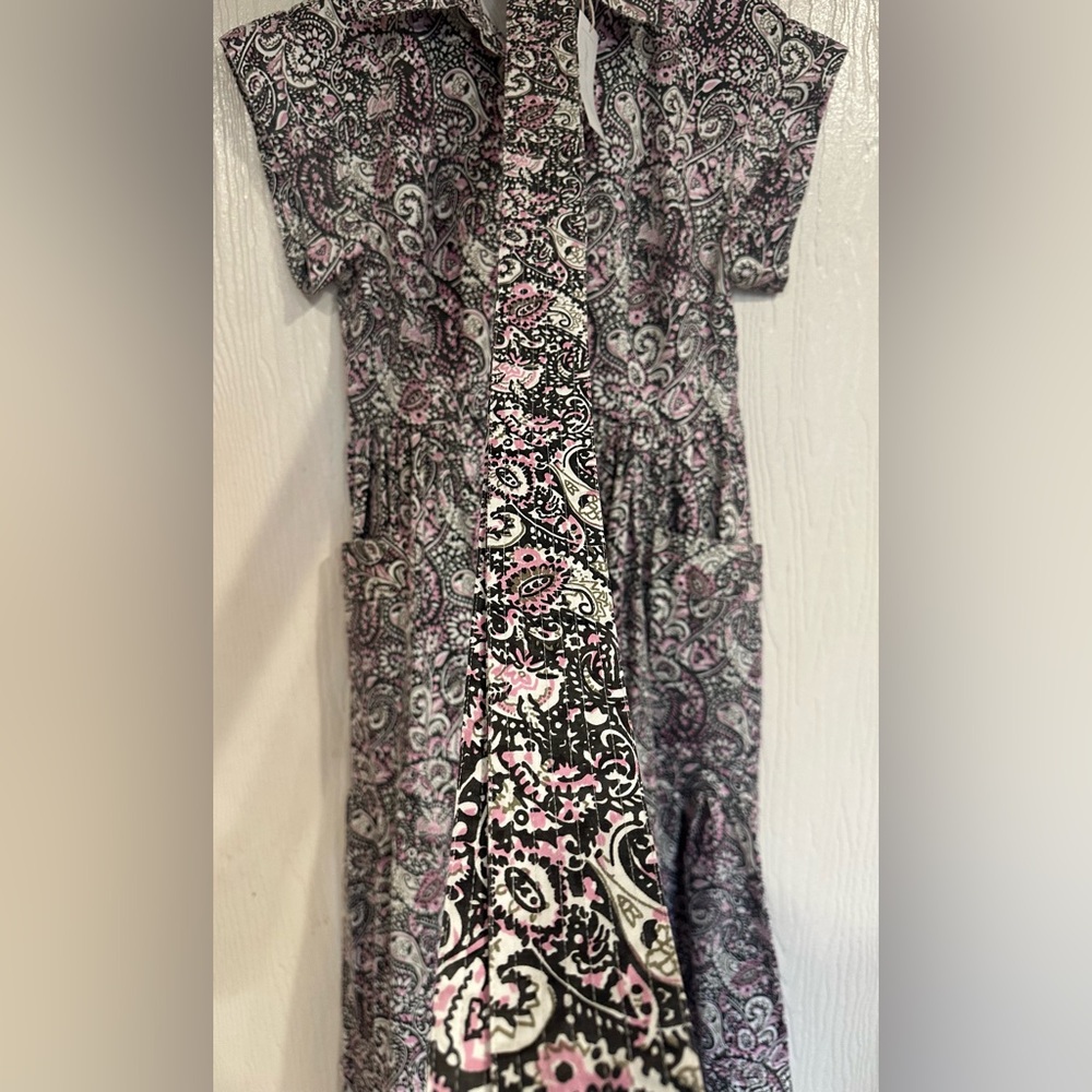 NWT Julia Amory Betty Dress Lee Paisley Size Medium - Picture 7 of 11